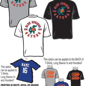 Blue Springs Gators Gildan T-Shirt