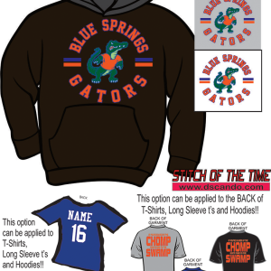 Blue Springs Gators Hooded Sweatshirt