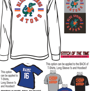 Blue Springs Gators Long Sleeve T-Shirt