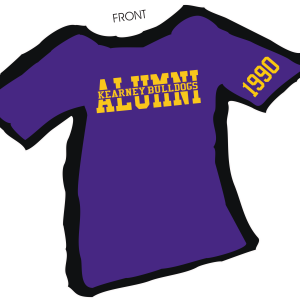 Kearney Bulldogs Alumni T-Shirt with Year